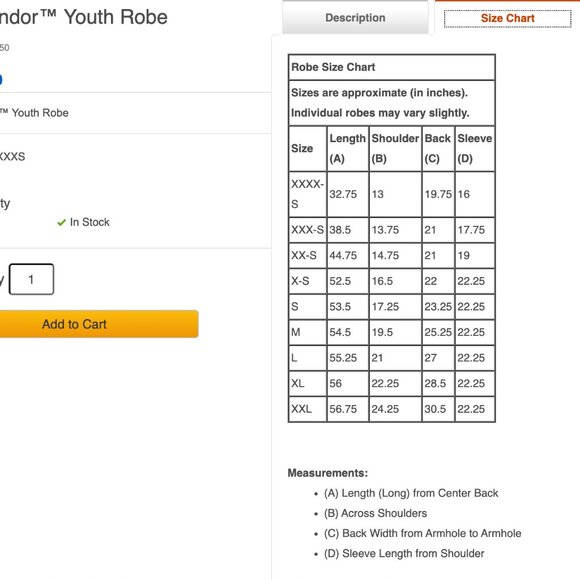Harry Potter Gryffindor Robe - Picture 2 of 6